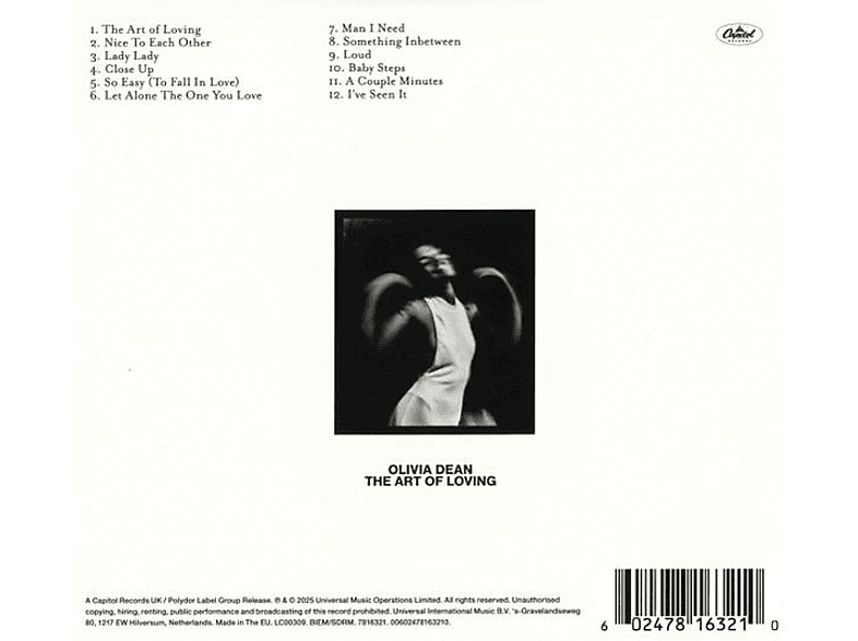 Thumbnail - Olivia Dean - The Art of Loving (CD)
