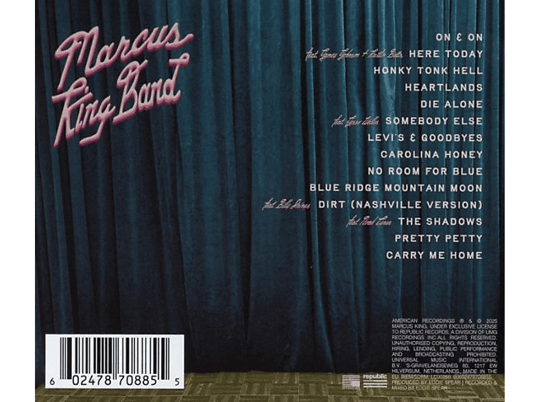 Thumbnail - Marcus King & The Band - Darling Blue (CD)