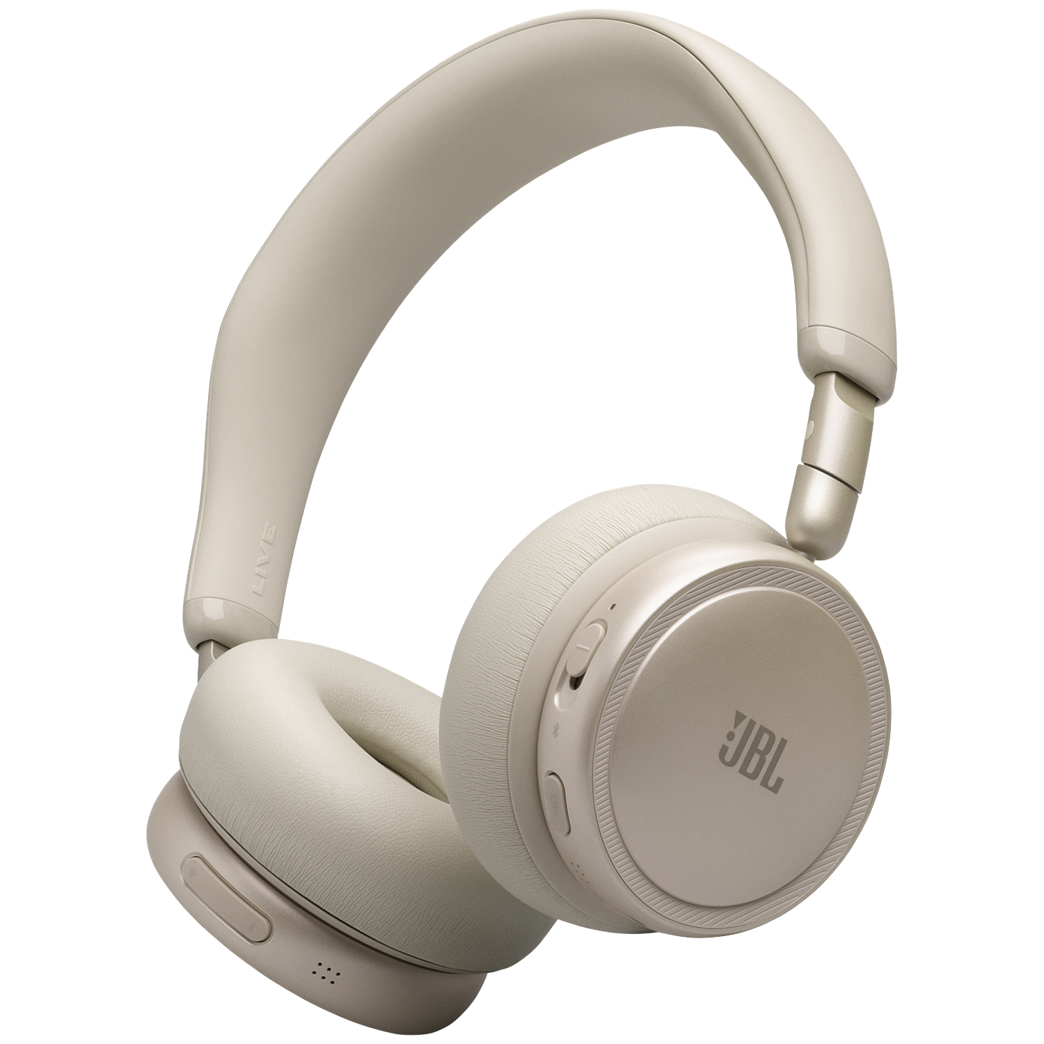 JBL LIVE 680NC On-ear Draadloze hoofdtelefoon Met Noise-cancelling Beige