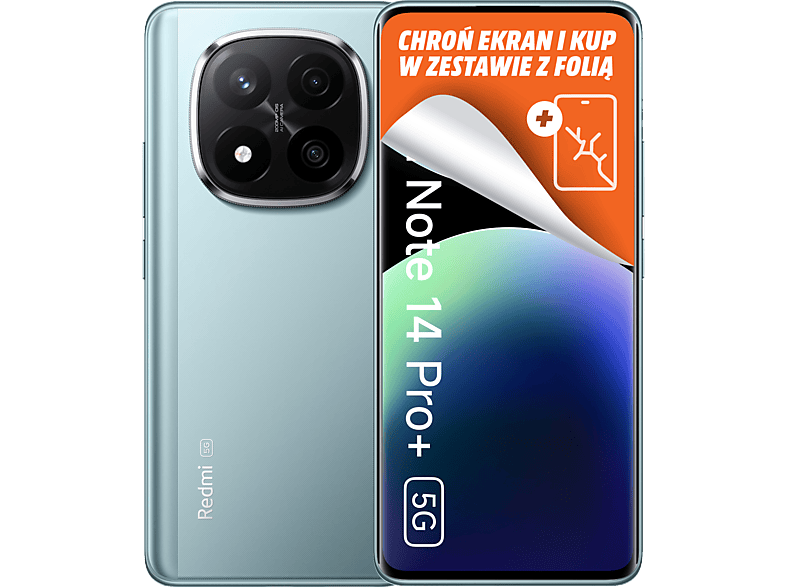 Xiaomi Redmi Note 14 Pro+ 5G 12/512GB Niebieski