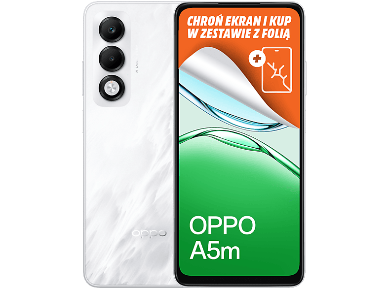 PRODUKT PO EKSPOZYCJI - Smartfon OPPO A5m 4G 8 GB/256 GB Biały