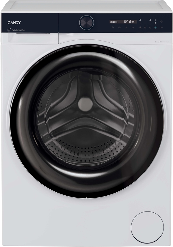 CANDY BS 411B9-S Elöltöltős mosógép 11 kg, WIFI, mix power system, fehér, inverter, 16 program
