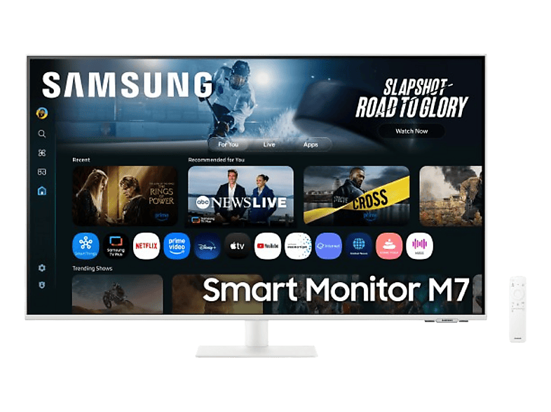 Samsung LS43FM701UUXEN, 43 UHD 4K, 60 Hz, 4 ms, VA (Alineación Vertical), Blanco