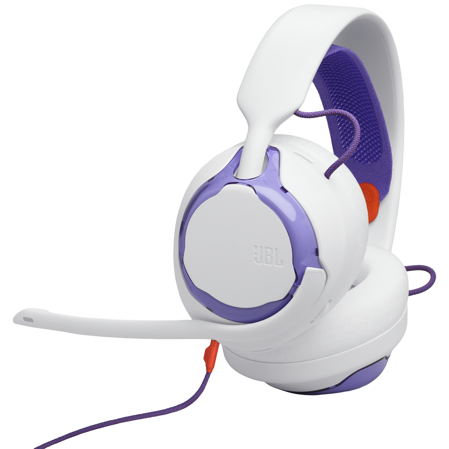 JBL JBLqtum250wht - Bedraad Over-ear Bedrade Gaming-headset Met Ruisonderdrukking Wit afbeelding