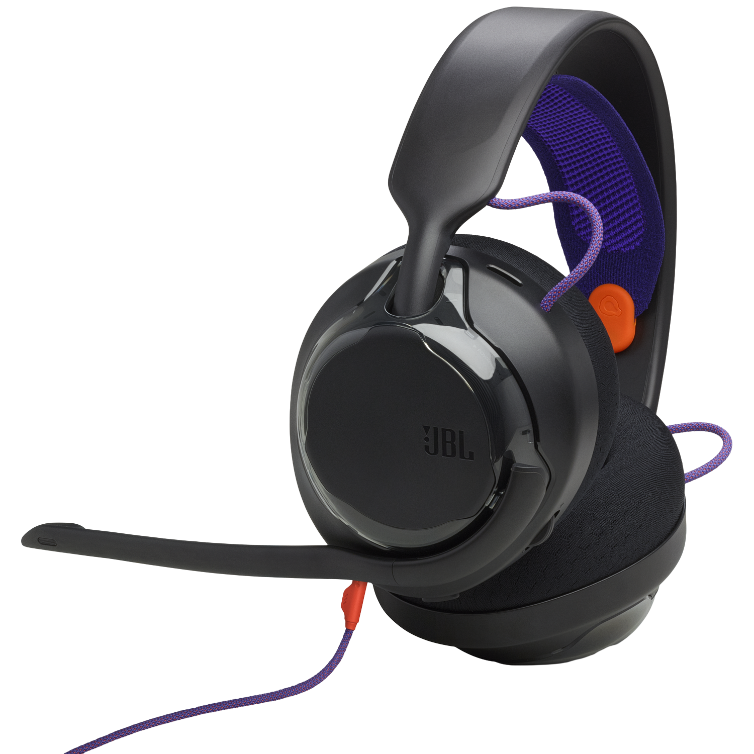 JBL Quantum 250 Gaming-wired Over-ear Headset Black Gaming-headset Zwart afbeelding