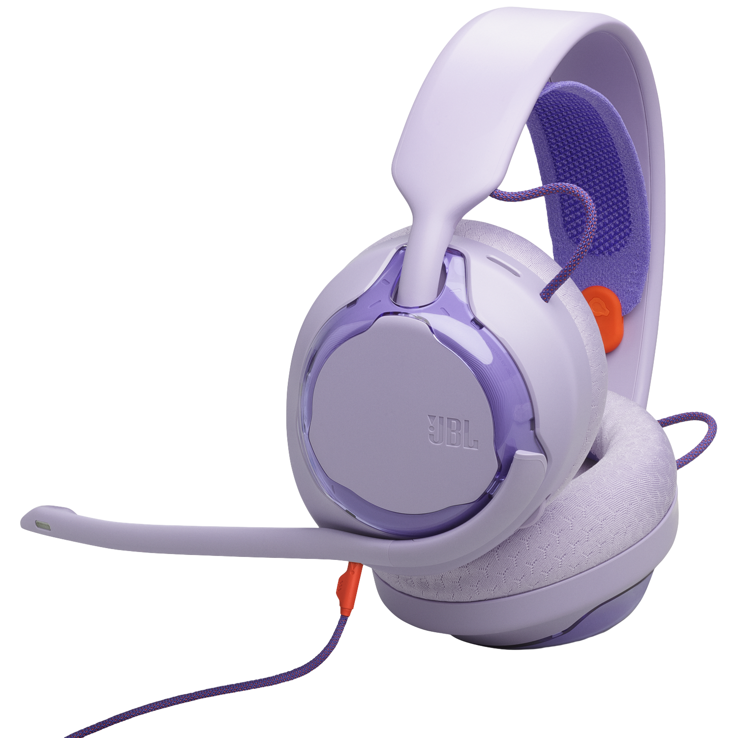 JBL Quantum 250 Gaming-wired Over-ear Headset Purple Gaming-headset Paars afbeelding