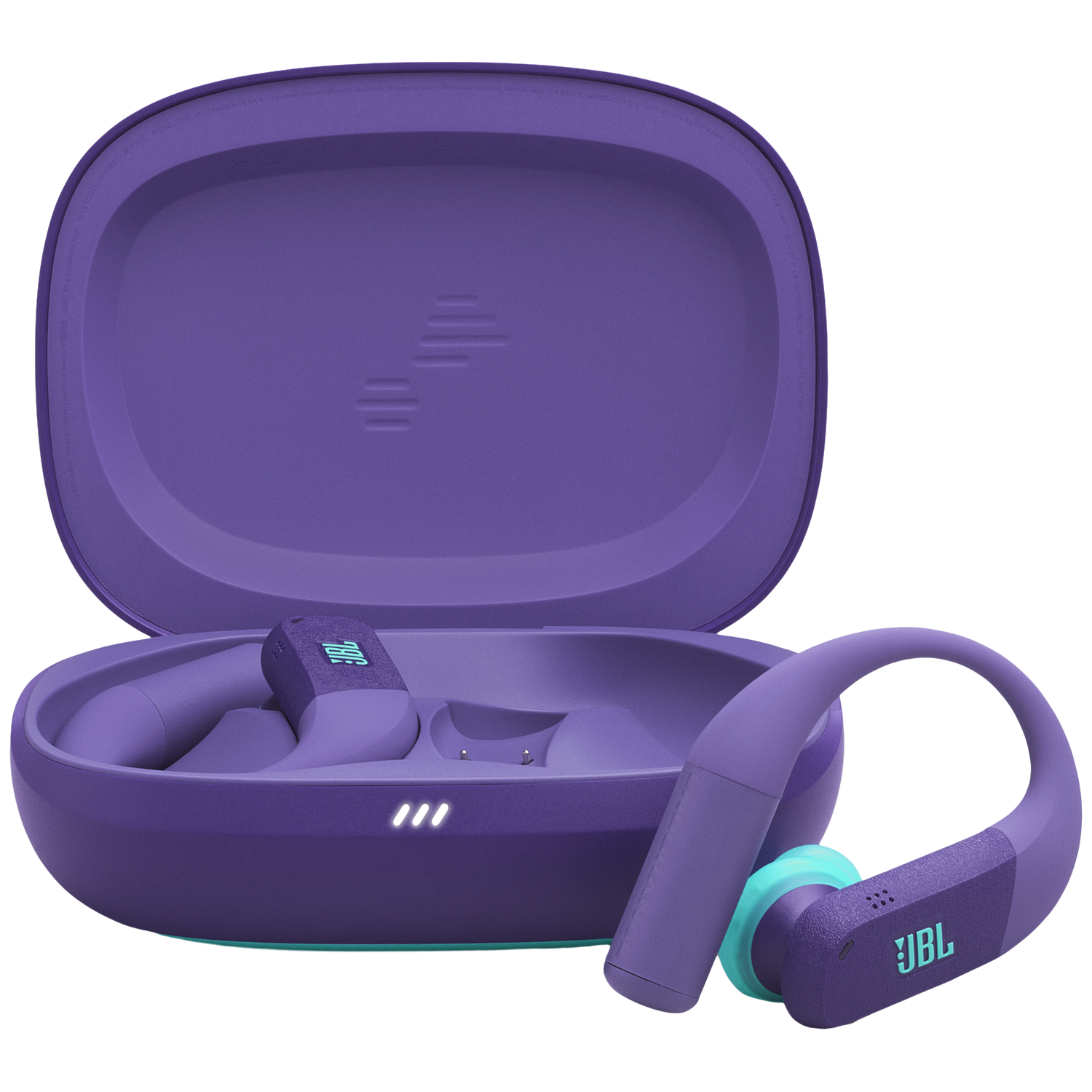 JBL Endurance Peak 4 Draadloze Oortjes Paars afbeelding