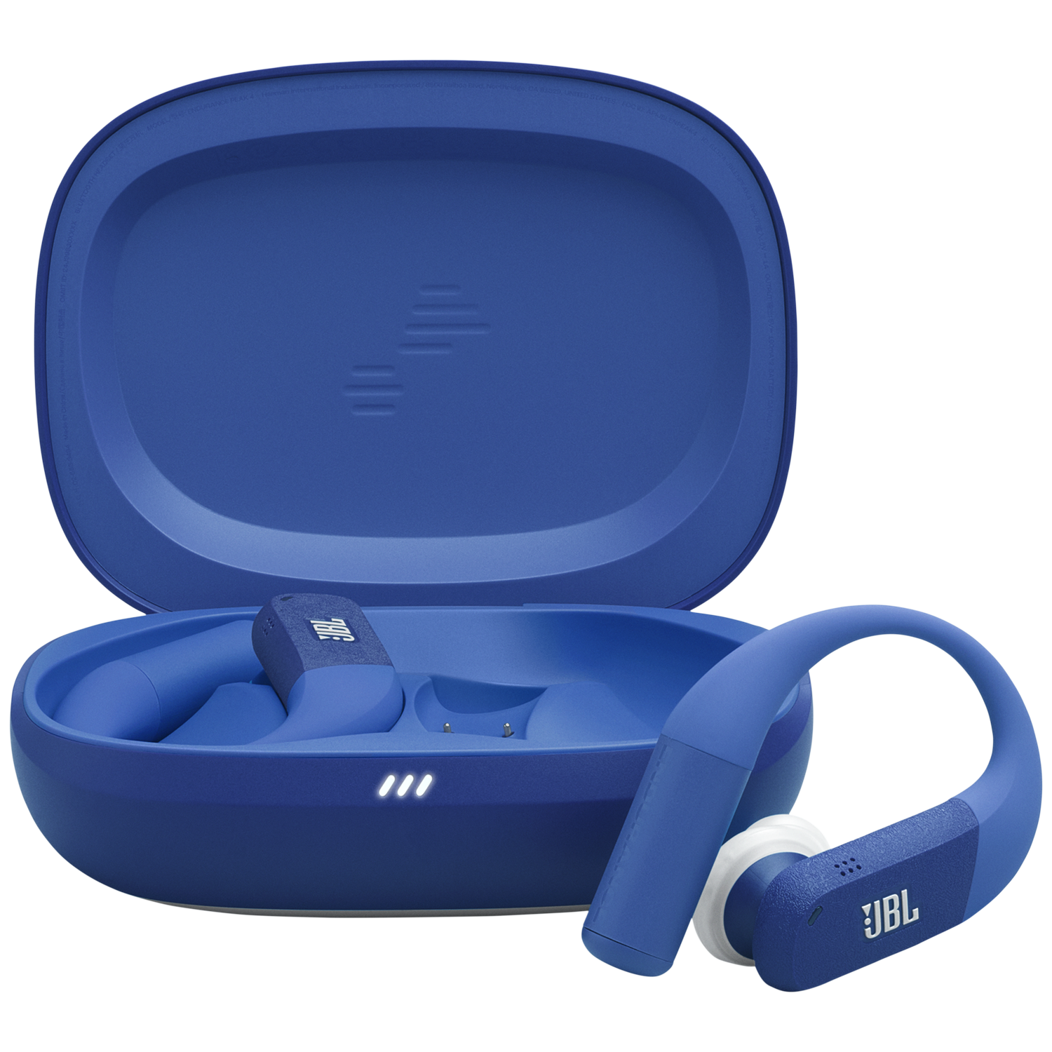 JBL Endurance Peak 4 Draadloze Oortjes Blauw afbeelding