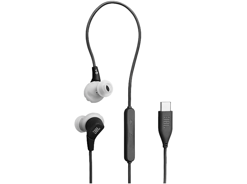 JBL Endurance Run 3 Écouteurs intra-auriculaires filaires Noir