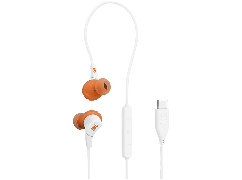 Écouteurs intra-auriculaires filaires JBL Endurance Run 3 Blanc