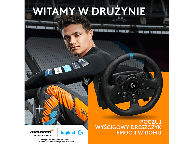Kierownica LOGITECH G923 PC/PS4 – zdjęcie 3