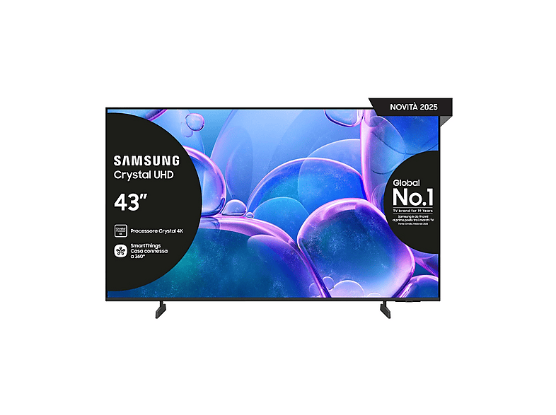 Samsung Ue43U7000Fuxzt TV Led, 43", UHD 4K
