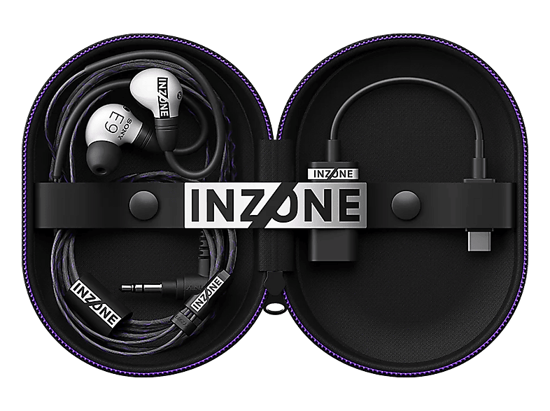 Słuchawki SONY INZONE E9 douszne, przewodowe, z mikrofonem, ANC, kompatybilne PC/PS5/Mobile, dźwięk 360, Biały IERG900W.CE7