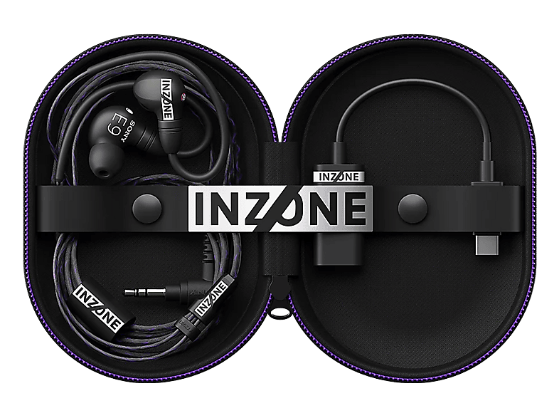 Słuchawki SONY INZONE E9 douszne, przewodowe, z mikrofonem, ANC, kompatybilne PC/PS5/Mobile, dźwięk 360, Czarny