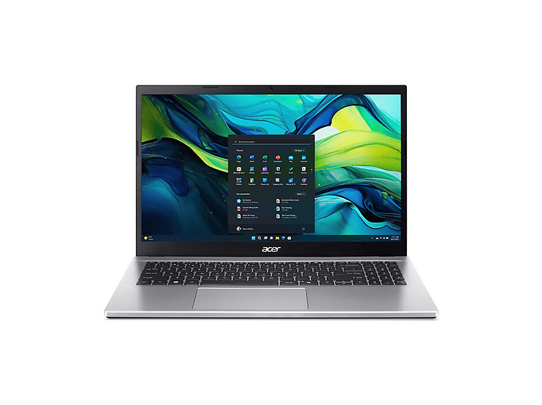 ACER Aspire Go 15 AG15-42P NOTEBOOK, 15,6 '', processore AMD Ryzen 7 5825U, Radeon™ Onboard Graphics, RAM 16 GB, 1000 GB SSD, Silver, Windows 11 Home