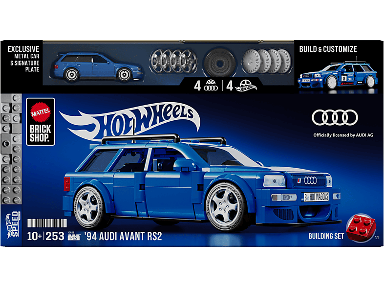 MATTEL BRICK SHOP JGR28 Hot Wheels Speed Series Audi Avant RS2
