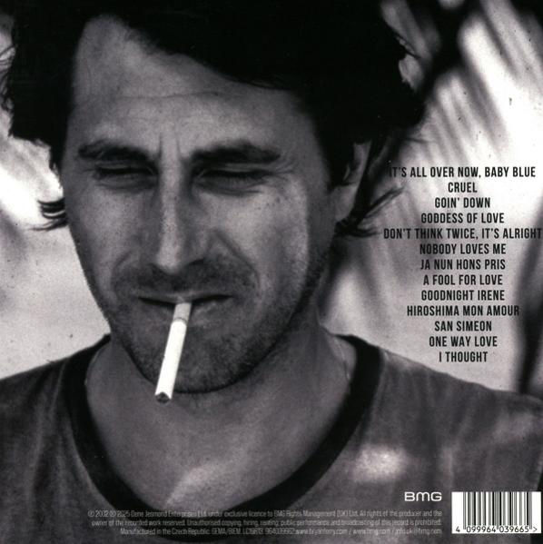 Mann mit Zigarette, Albumcover. Text enthält Songtitel und BMG-Logo.