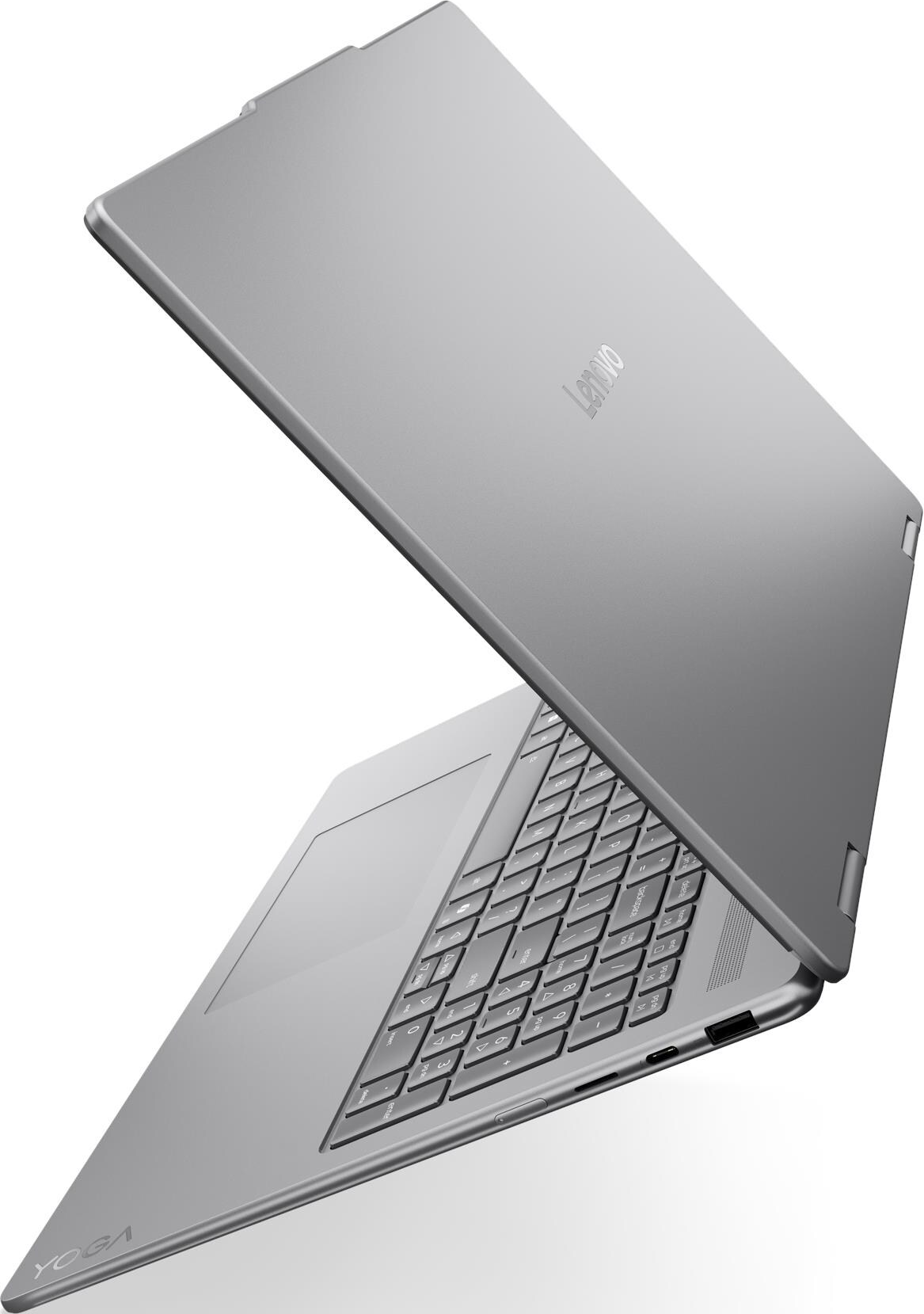 LENOVO-YOGA Yoga 7 2-in-1 16ILL10, Copilot+ PC, Convertible 2 in 1 Laptop, mit 16 " Display Touchscreen, Intel® Evo™ Edition, Intel® Core™ Ultra 7 Prozessor 258V (12 MB Cache, bis zu 4.80 GHz), 32 GB RAM, 1 TB SSD, Intel® Arc™ 140V, Luna Grey, Windows 11 Home