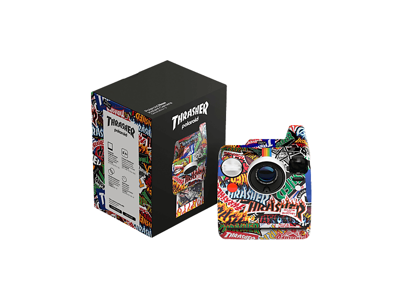Polaroid Now Gen.3 Sofortbildkamera, Thrasher Edition