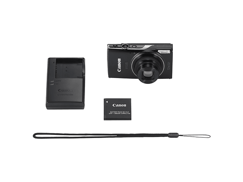 Canon IXUS 285 HS ブラック コンパクトカメラ CANON IXUS 285 HS A BLACK Compactcamera Zwart | MediaMarkt