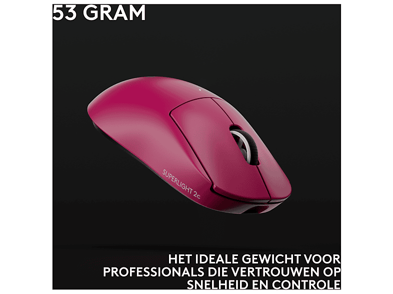 LOGITECH G PRO X 2 Superlight Compact Gamingmuis Magenta | MediaMarkt