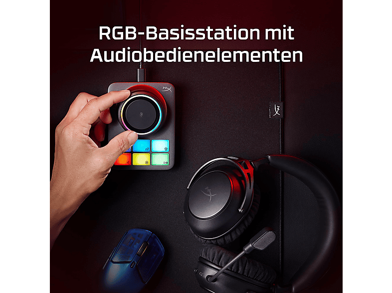 Thumbnail - HYPERX Cloud Alpha 2 Wireless, Over-ear Gaming Headset Bluetooth Schwarz