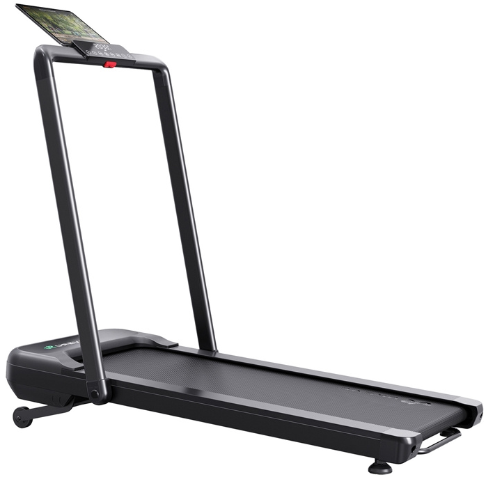 UREVO Strol 2S PRO 2 az 1-ben elektromos futópad, fekete