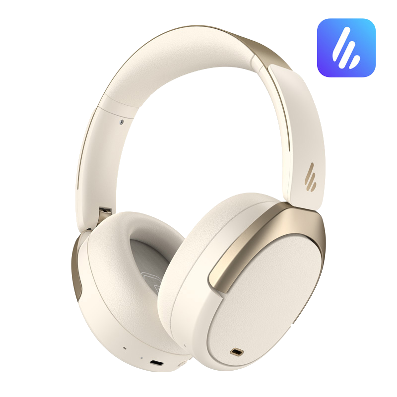 EDIFIER WH950NB V25 Bluetooth fejhallgató, bézs