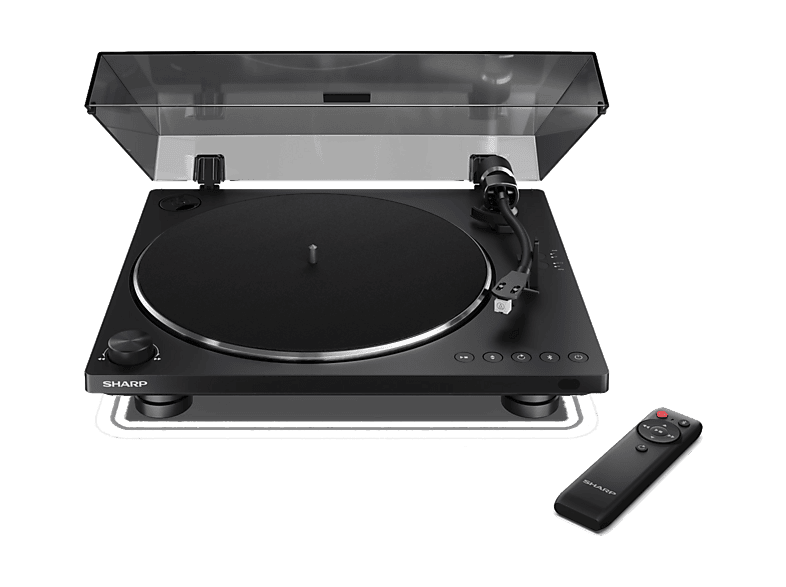 Sharp RP-TT100 Automatyczny Napęd paskowy Przedwzmacniacz Bluetooth Czarny