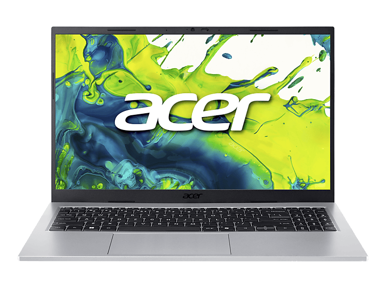ACER Aspire Go 15 AG15-72P-7825, Notebook, mit 15.6 Display, Intel® Core™ 7 Prozessor 150U (12 MB Cache, bis zu 5.40 GHz), 32 GB RAM, 1 TB SSD, Onboard Graphics, Pure Silver, Windows 11 Home