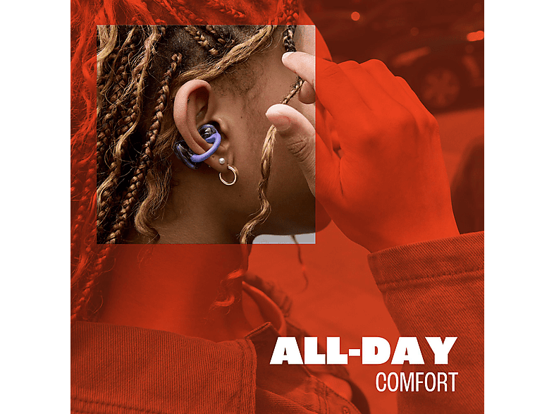 Thumbnail - JBL Soundgear Clips, Open-ear Kopfhörer Bluetooth Blue