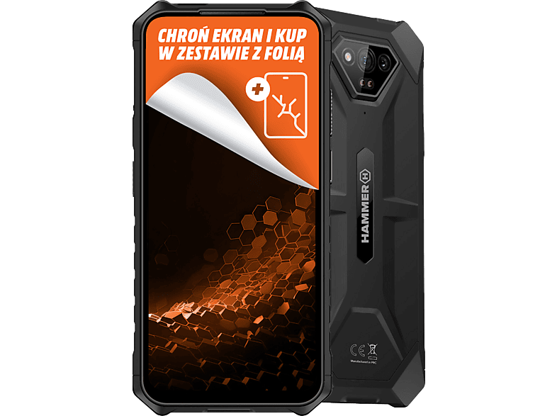 Smartfon myPhone Hammer Iron V 6/64GB Czarny (IRON V Black)