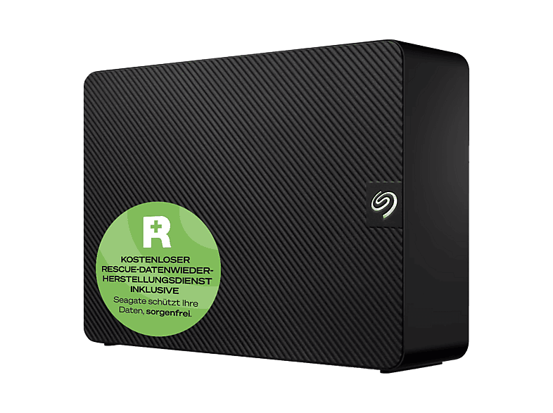 SEAGATE Expansion Desktop Festplatte, 24 TB HDD, 3,5 Zoll, extern, Schwarz
