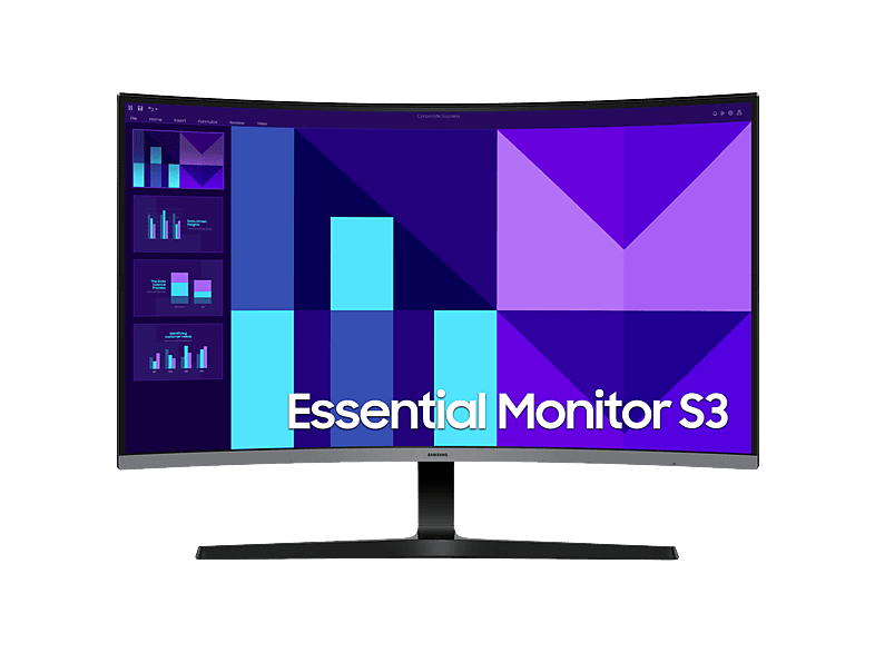 SAMSUNG Essential Monitor S3 | 32 inch - Full-HD - VA (Vertical ...