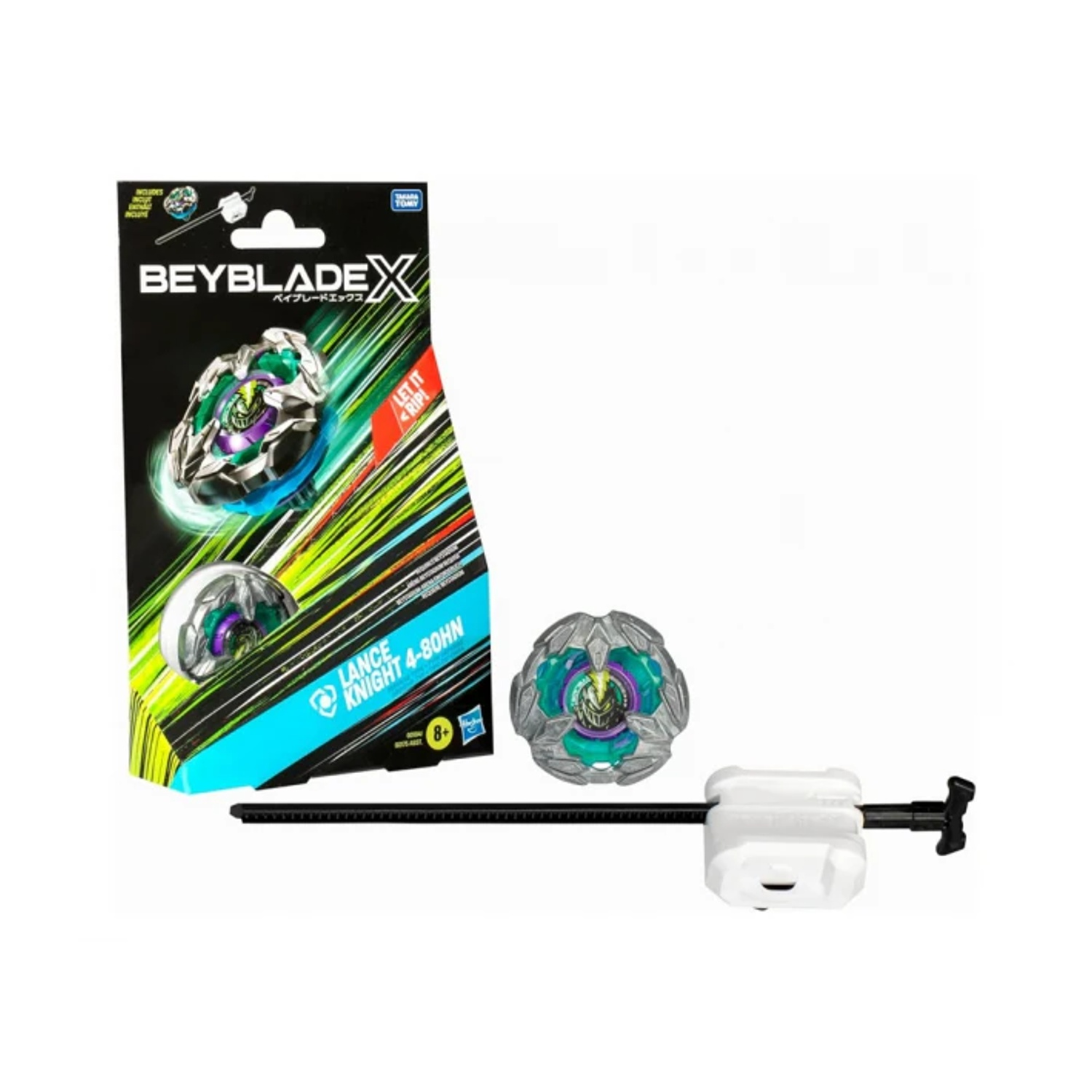 Hasbro Beyblade X - Trottola da Combattimento Bbx Lance Knight Trottole DA Combattimento