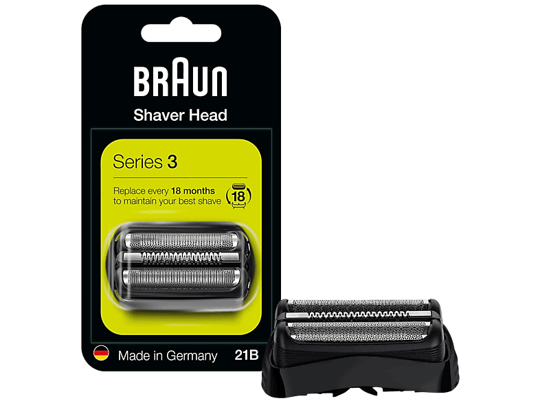 Braun Scherkopf 21B (passend für Serie 3 Rasierer)
