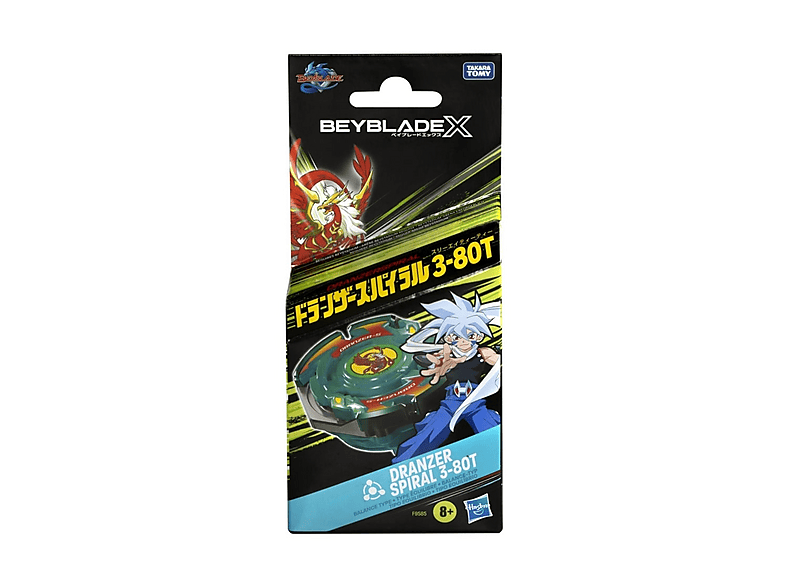 Hasbro Beyblade X - Trottola da Combattimento BBX Dranzer Trottole DA Combattimento