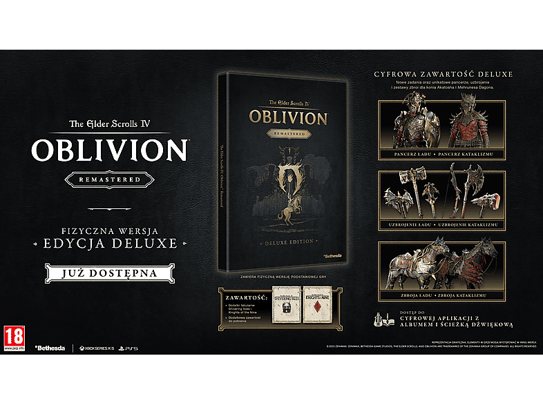 Gra PS5 PLAION The Elder Scrolls IV: Oblivion Remastered Edycja Deluxe – zdjęcie 3