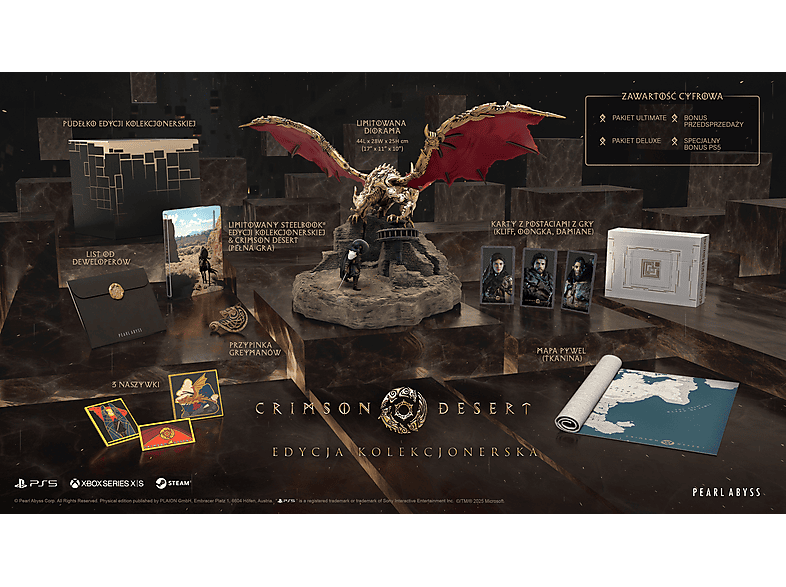 Gra PS5 PLAION Crimson Desert Edycja Kolekcjonerska