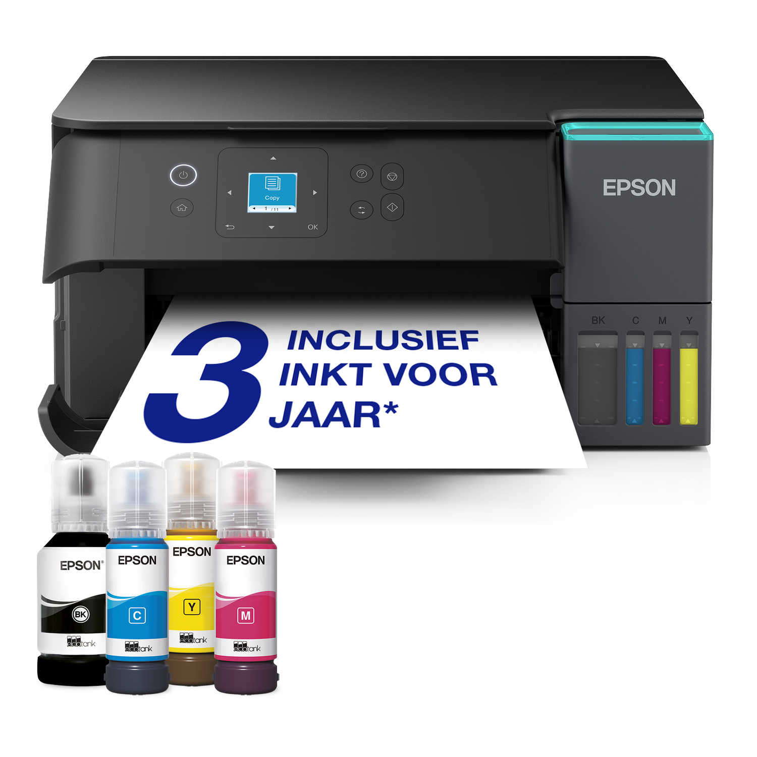 Epson Ecotank Et-2951 - Printen Kopiëren En Scannen Inkt Kleur All-in-one-printer