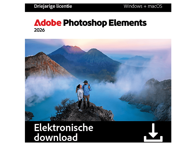 Adobe Photoshop Elements 2026 (Abonnement de 3 ans)