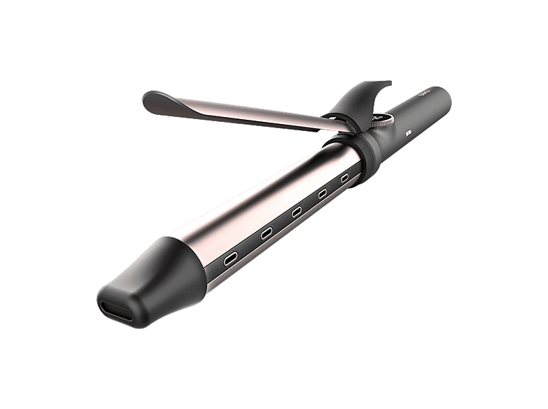 Moldeador - Cecotec SurfCare Epic Curly Sphere, Tecnología iónica, 120ºC-210ºC, Negro