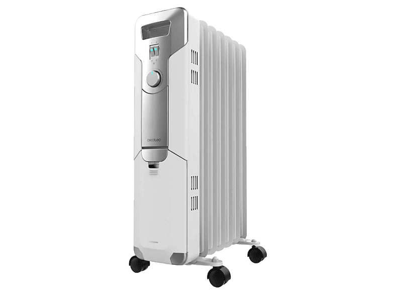 REACONDICIONADO Seminuevo Bueno Radiador de aceite - Cecotec ReadyWarm 7000 Space, 1500 W, Blanco