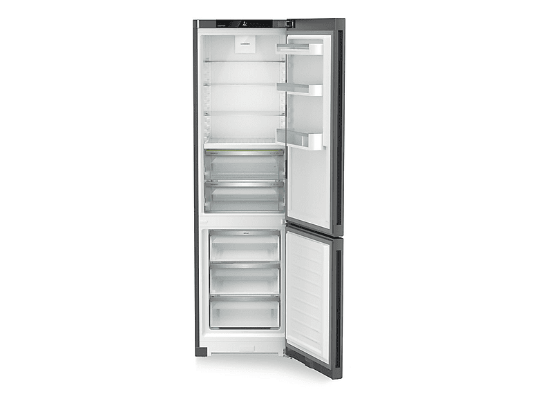 Thumbnail - LIEBHERR CBNdgc 5723 Plus Kühlgefrierkombination (C, 360 l, 2015 mm hoch, Stahl/DarkGrey)