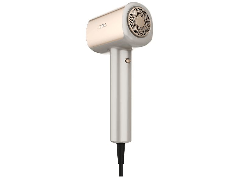 Secador - Cecotec DryGlam Nano Plasma Champagne, 1600 W, Difusor incluido, Oro