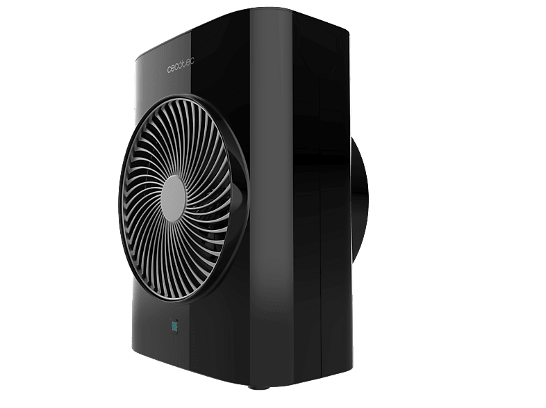 Calefactor - Cecotec ReadyWarm 2070 Max Force Smart Black, 2000W, 2 niveles de potencia, 3 modos, Cobertura 20m2, Pantalla LED, Mando, Negro