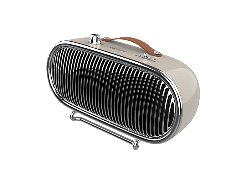 Calefactor - Cecotec ReadyWarm 1500 Ceramic Retro, 1500W, 2 modos, Cobertura 15m2, Diseño retro, Autoapagado, Technology, Beige