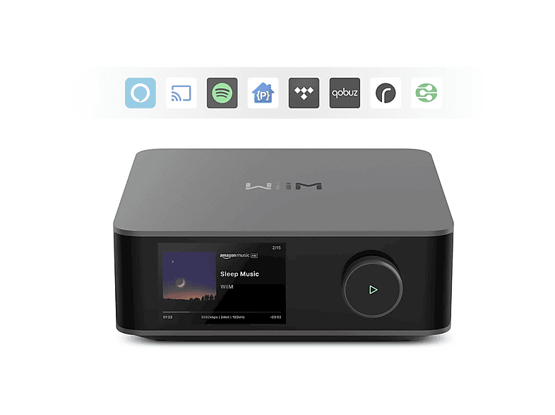 WiiM Amp Ultra, Space Grey; Streaming-Verstärker — Foto 5 von 5