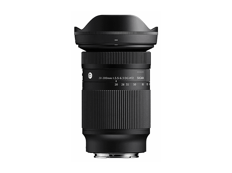Obiettivo Sigma 20-200/3.5-6.3 DG EMount Zoom da viaggio, compatibilità Sony E-Mount