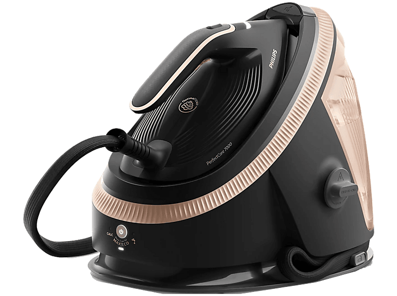 Philips PSG7300/80 Perfect Care 7000 Series Dampfbügelstation (8,5, 3120 Watt, 1,5 l Wassertank, Gold)